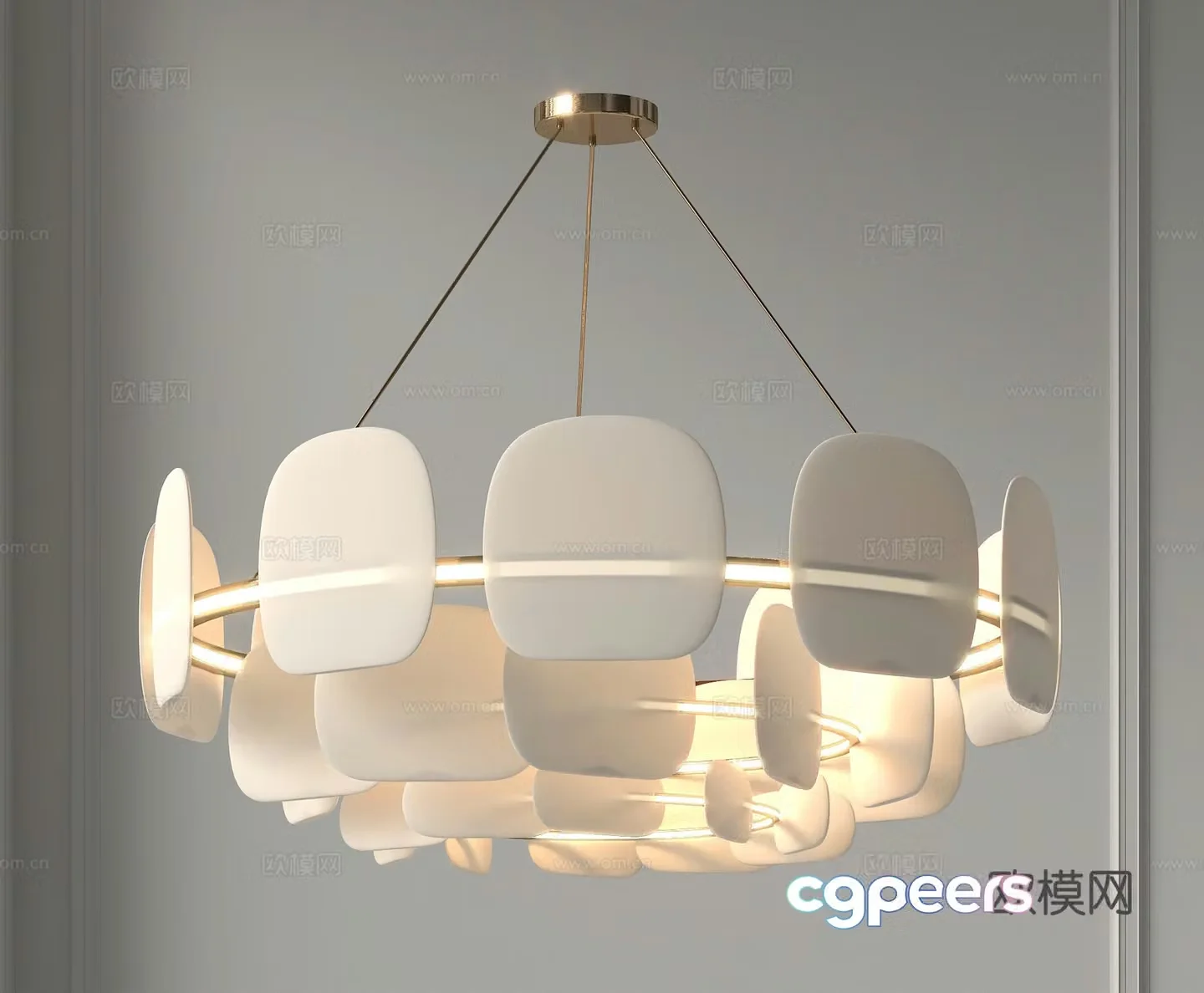 Lamps Chandelier Lighting Decorative Lights 3D Model