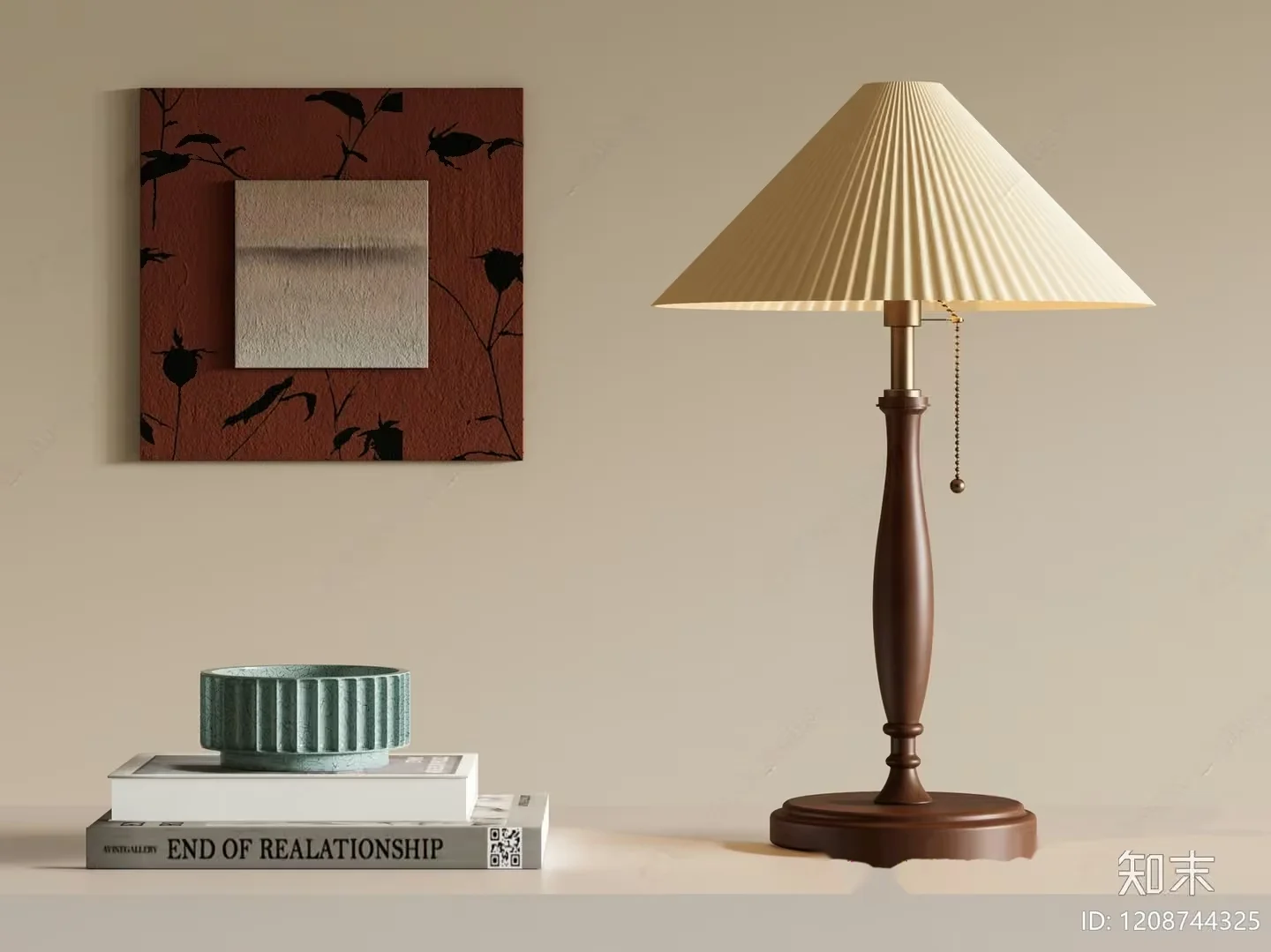 Cozy Living Room 3D Model – 7350 – VRAY Render