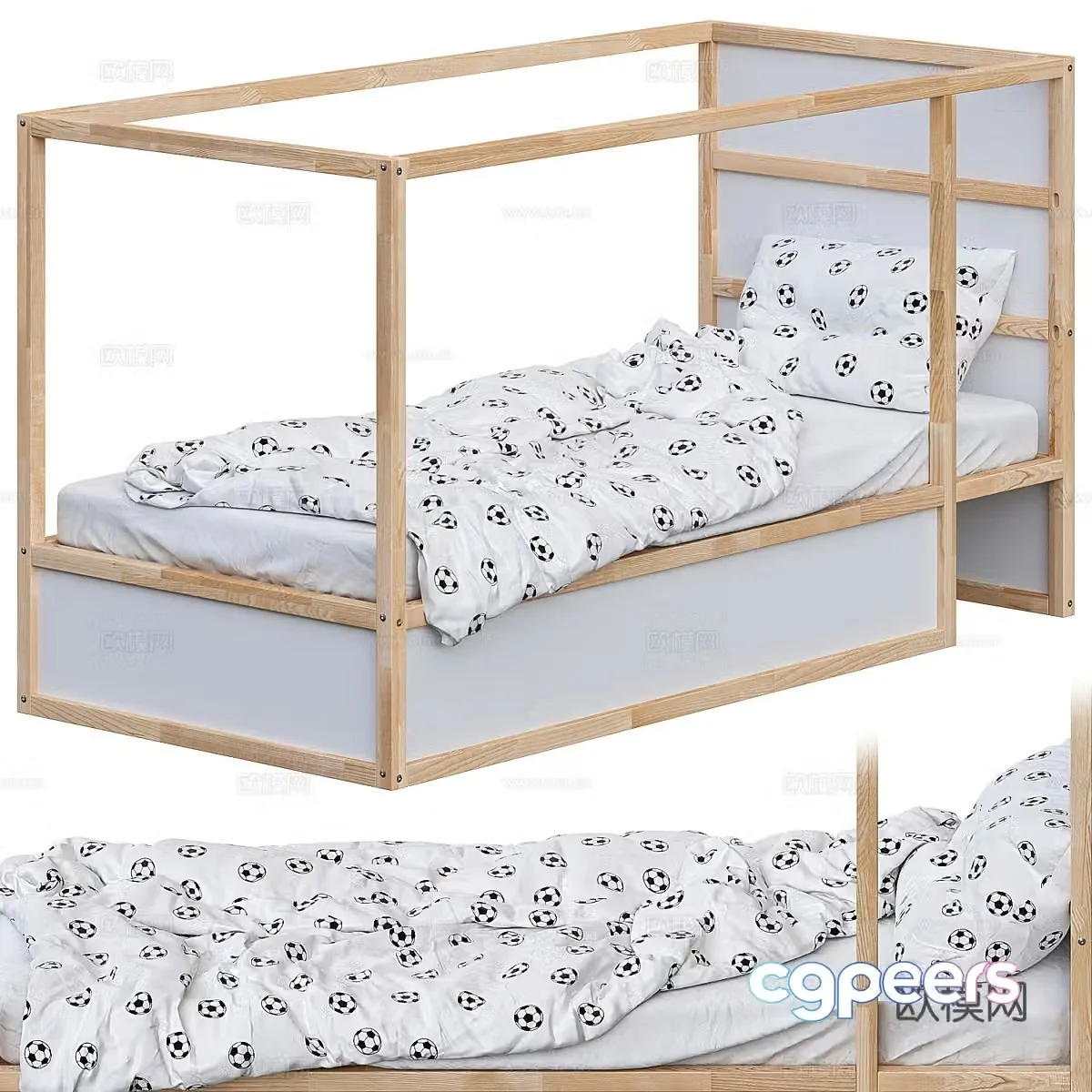 New Chinese KURA IKEA Flipped 3D Model
