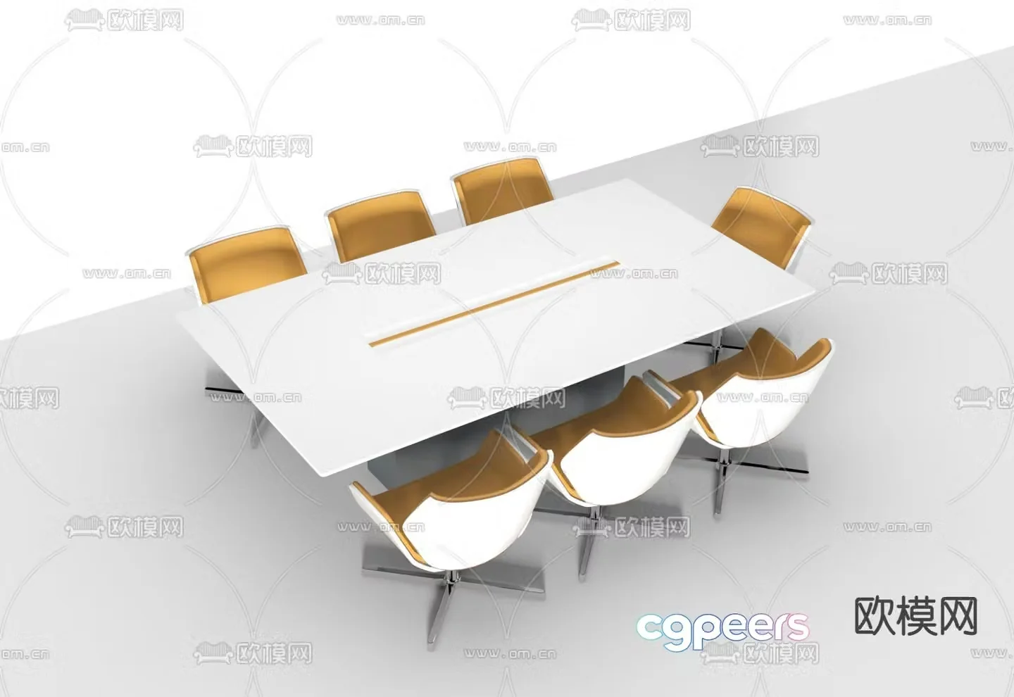 conference table conference table 3d model