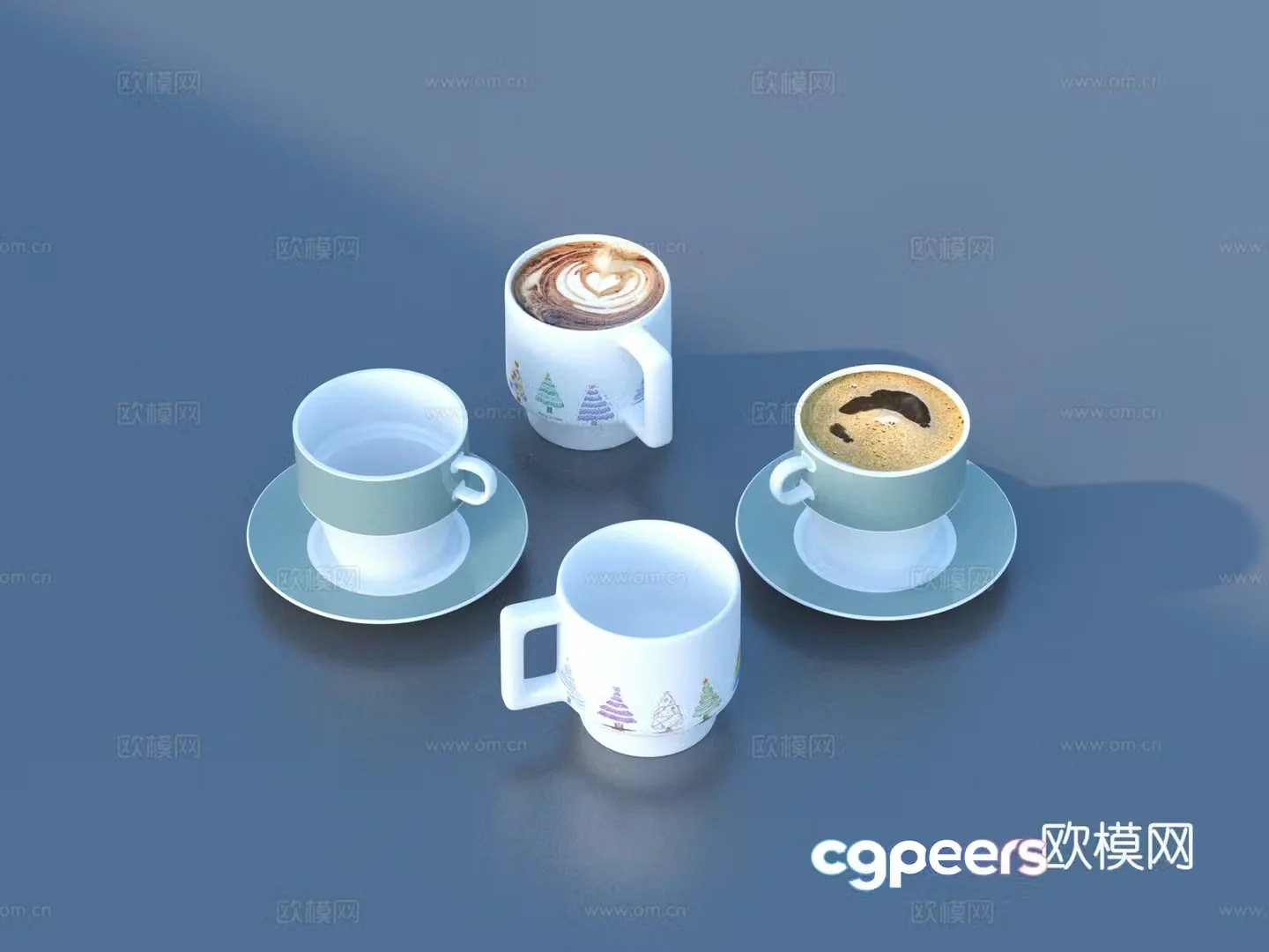 Cup coffee coffee cup 3d model