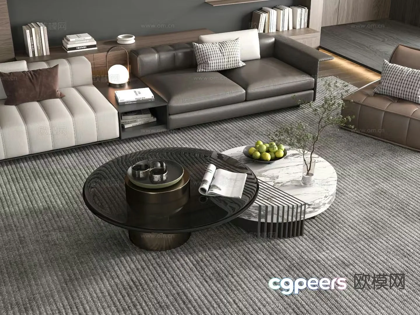 3D model of mother-in-law coffee table