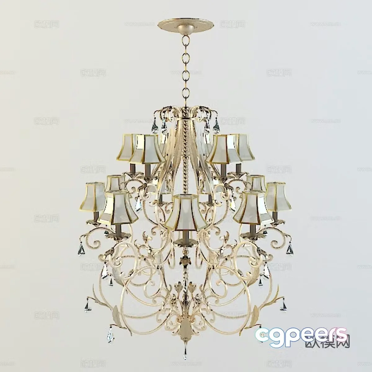 Chandelier 3d model