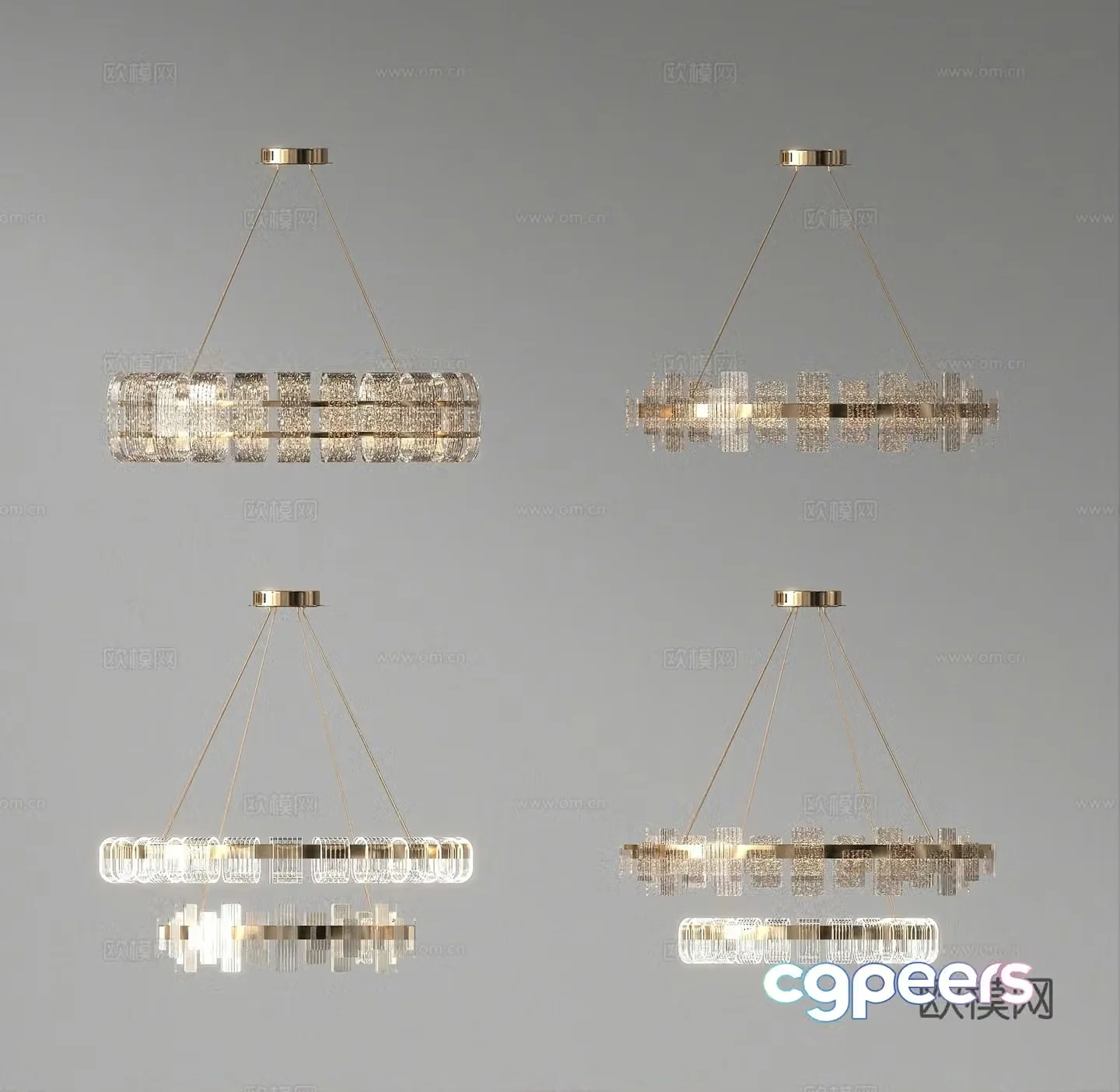 Lamps Chandelier Lighting Decorative Lights 3D Model
