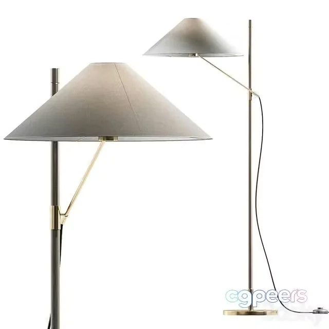 3ds Max Free – West Elm Devon Floor Lamp