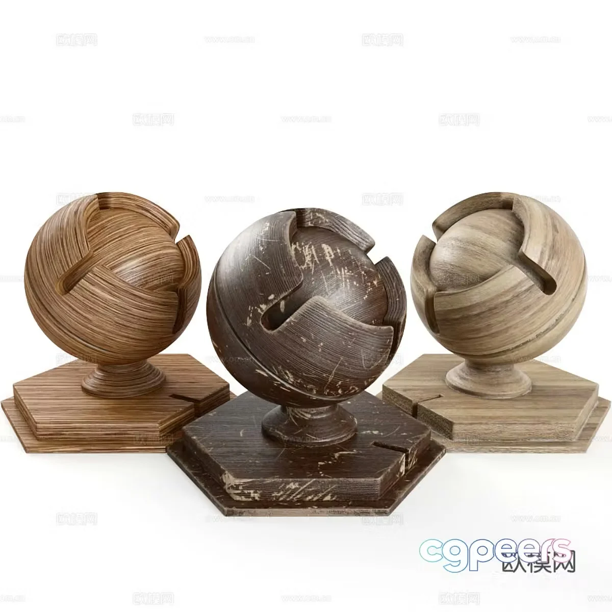 wood veneer wood texture wooden wainscot 3d model