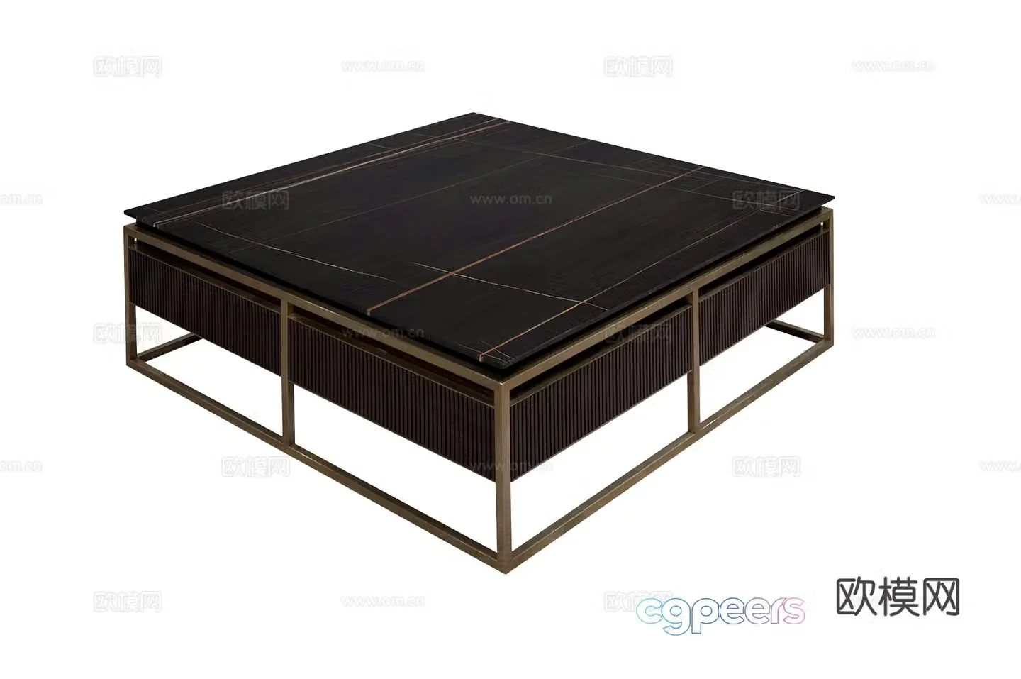Visionnaire BANNER coffee table 3d model
