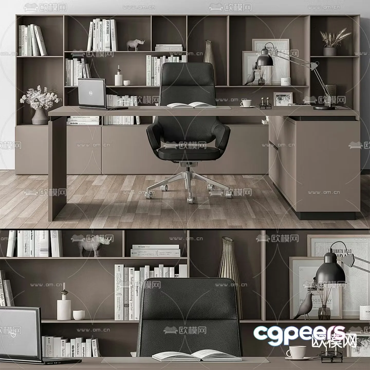 Executive desk executive desk 3d model