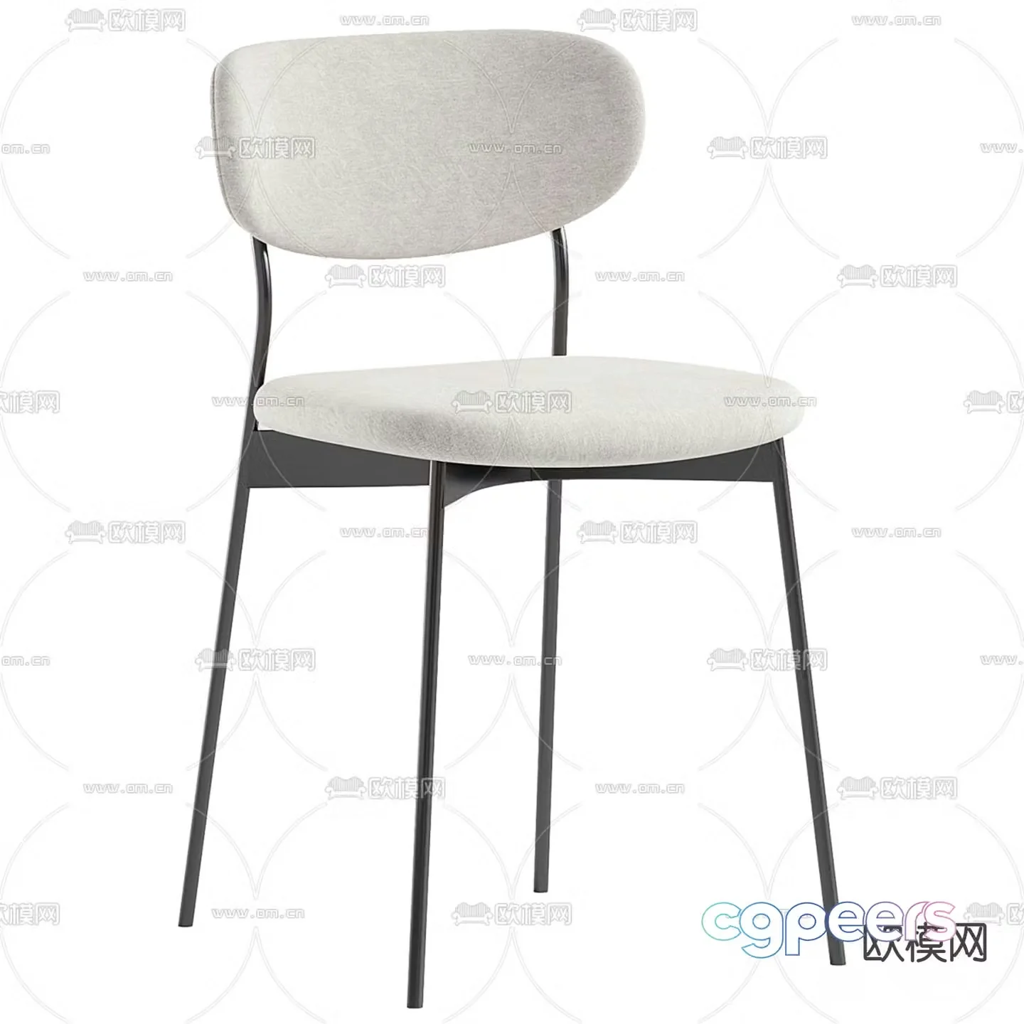 leisure chair chair 3d model