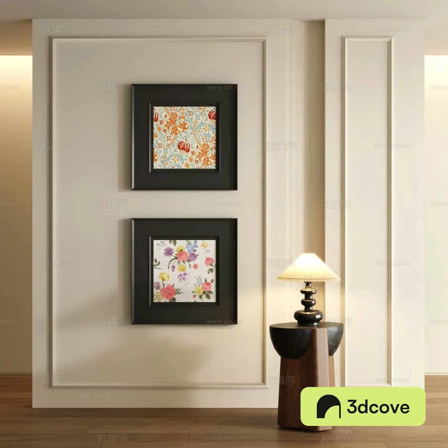 medieval style decorative painting