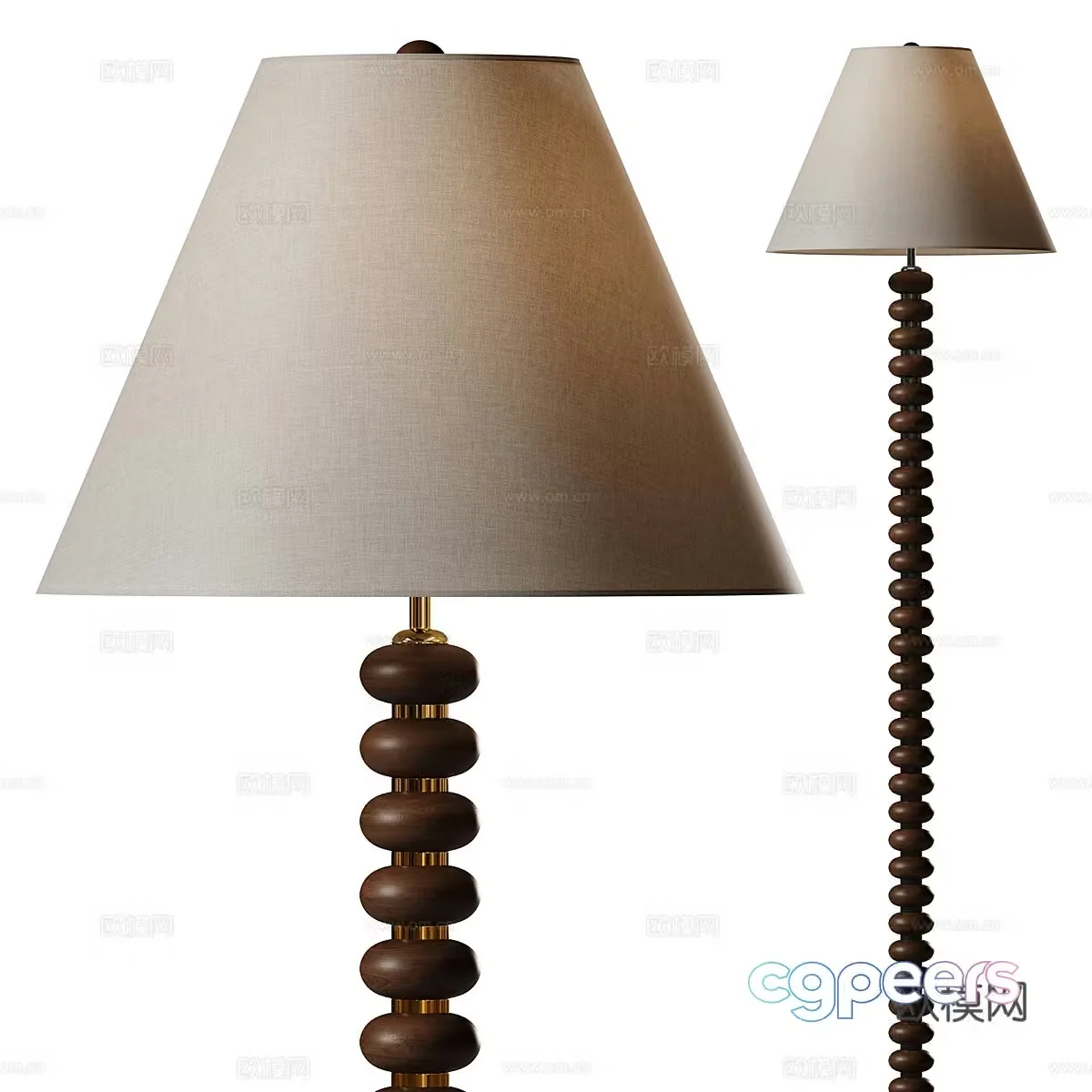 Floor lamp 3d model