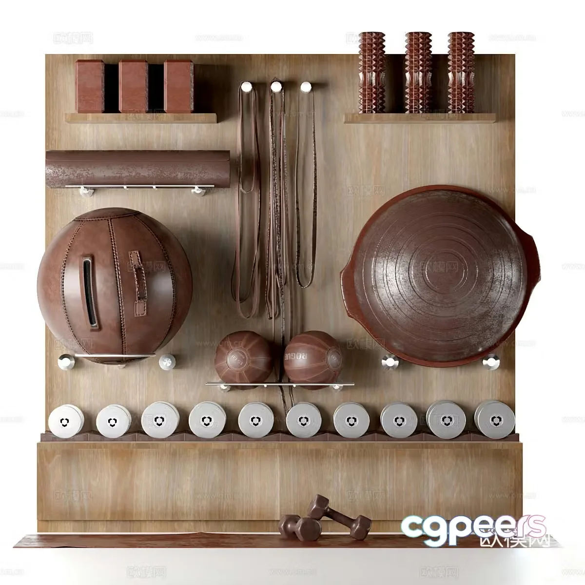 Decorative cabinet 3d model