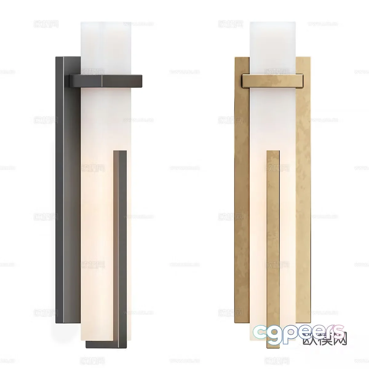 New Chinese wall light 3D model