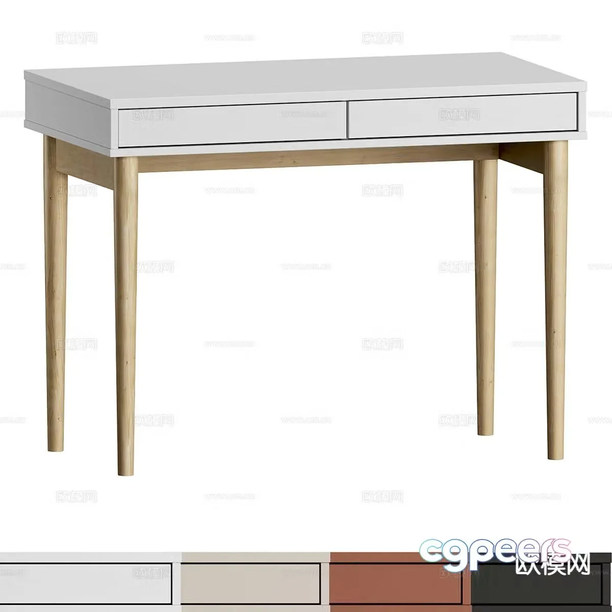desk 3d model