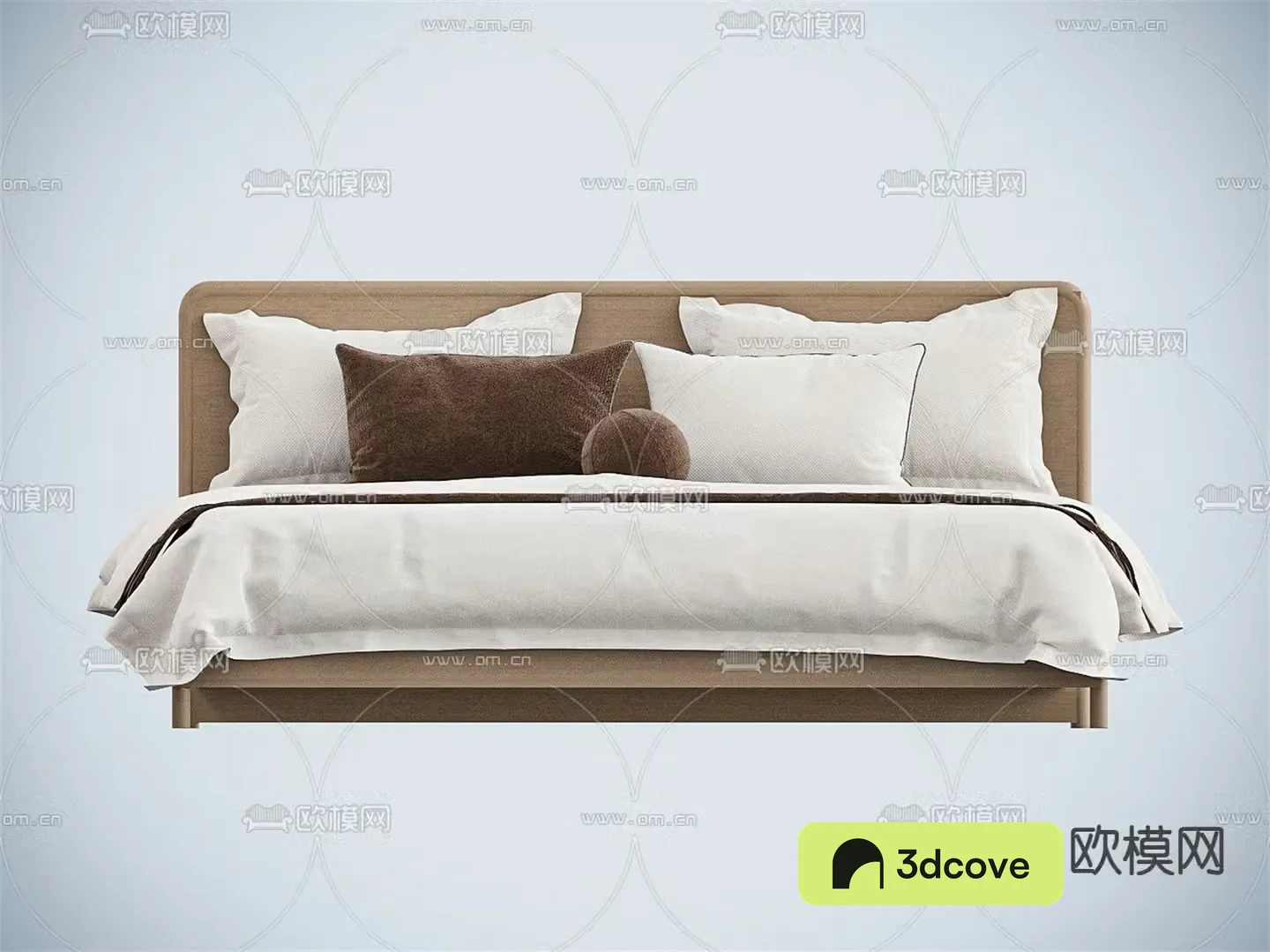 Modern double bed
