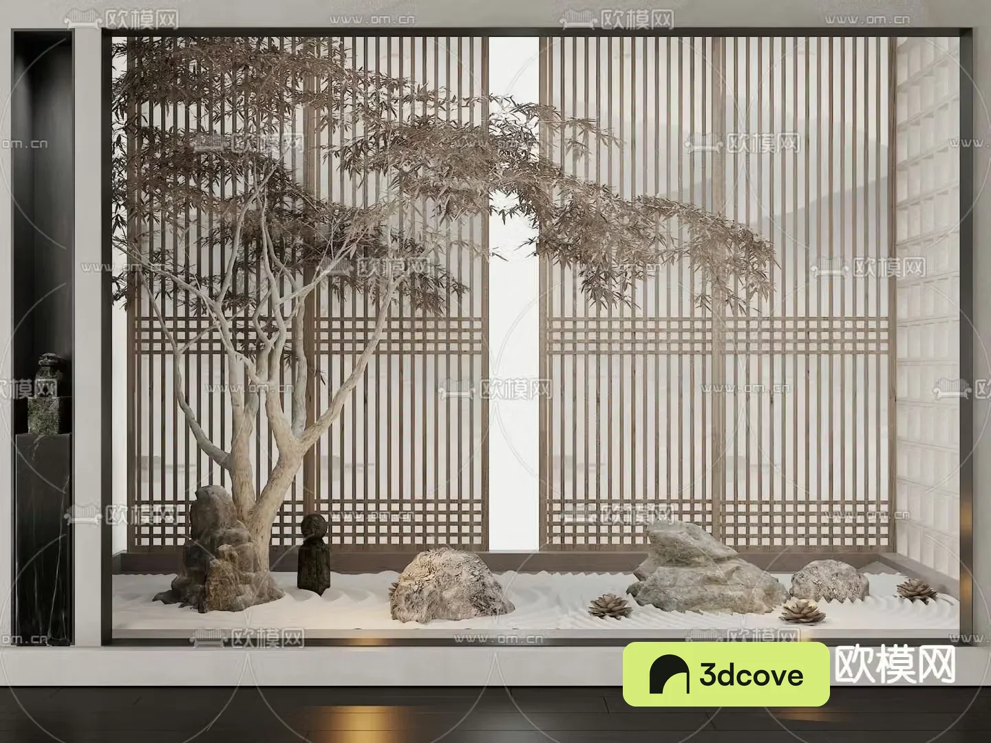 Indoor landscaping landscape sketch