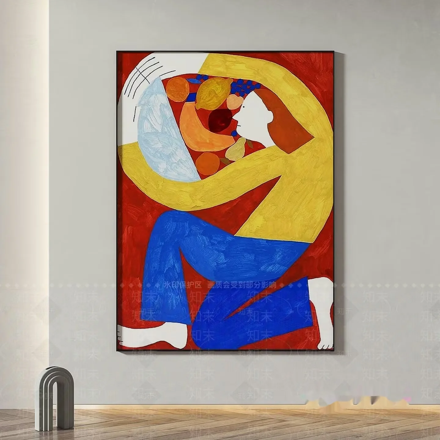 A Painting In A Room 3D Model – 6148 – VRAY Render