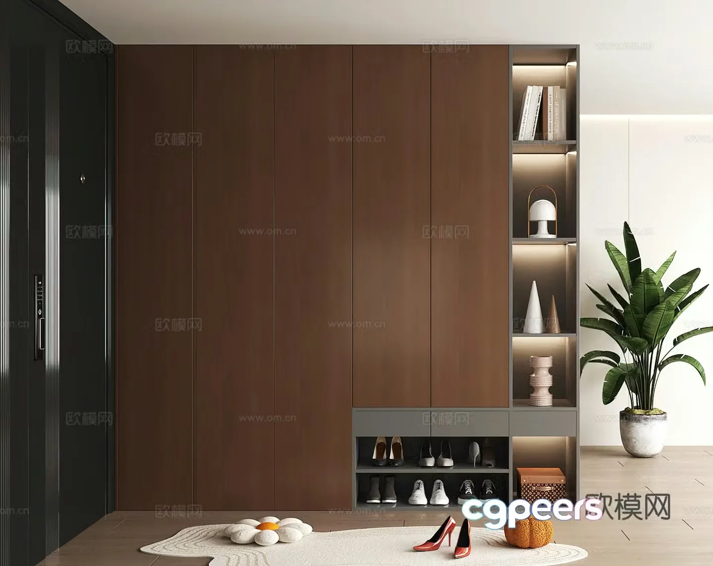 Shoe cabinet design shoe cabinet partition shoe cabinet porch shoe cabinet home shoe cabinet 3D model