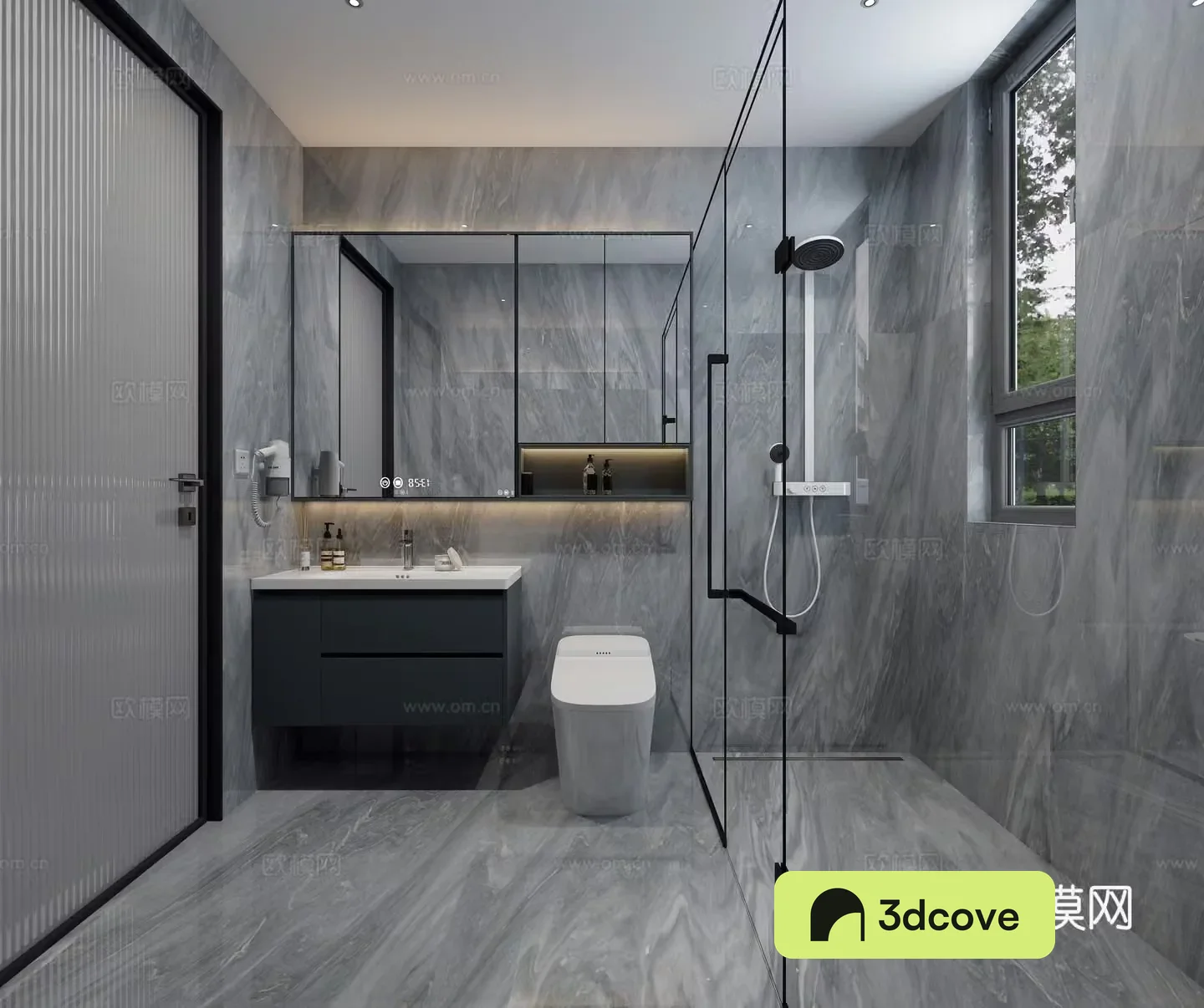 Modern bathroom