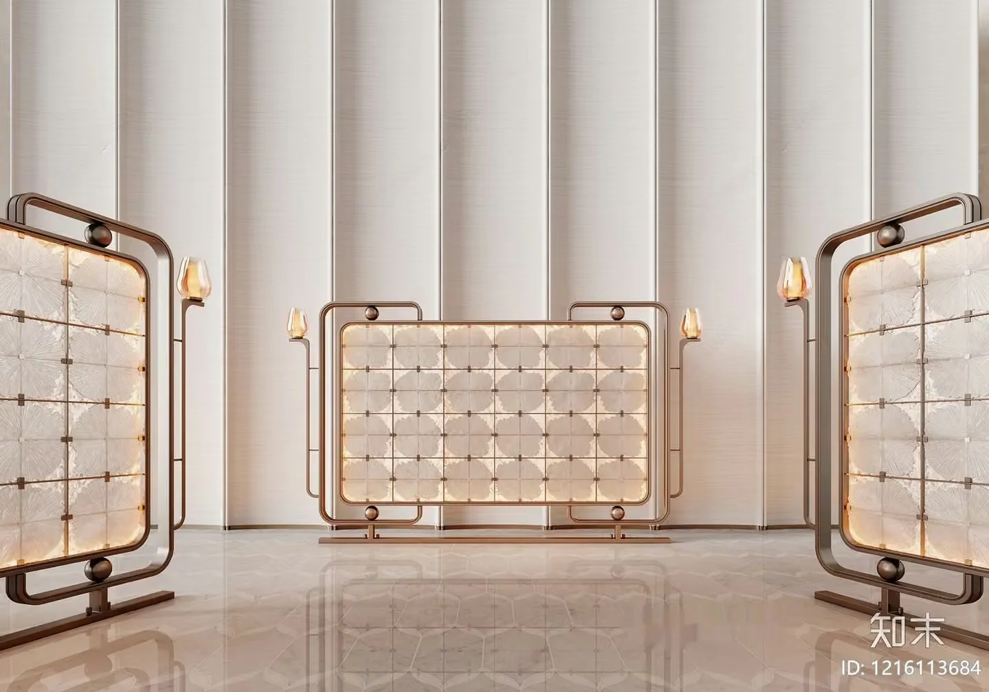 Modern Light Fixtures 3D Model – 11715 – VRAY Render