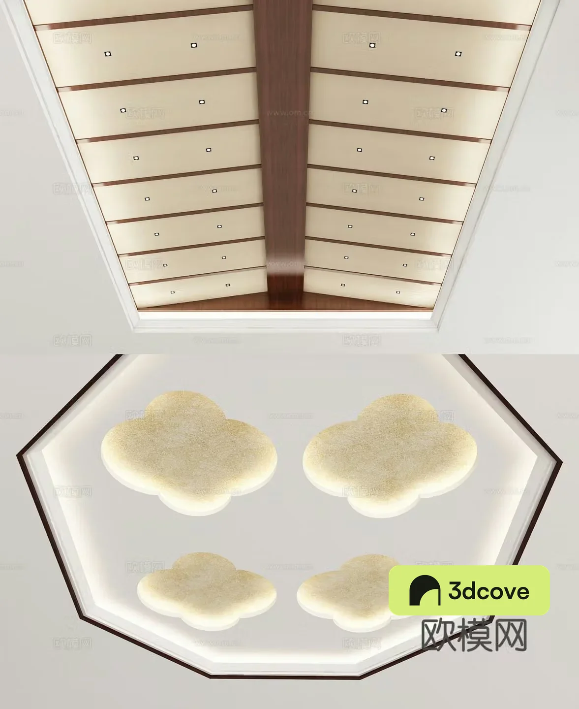 New Chinese style ceiling
