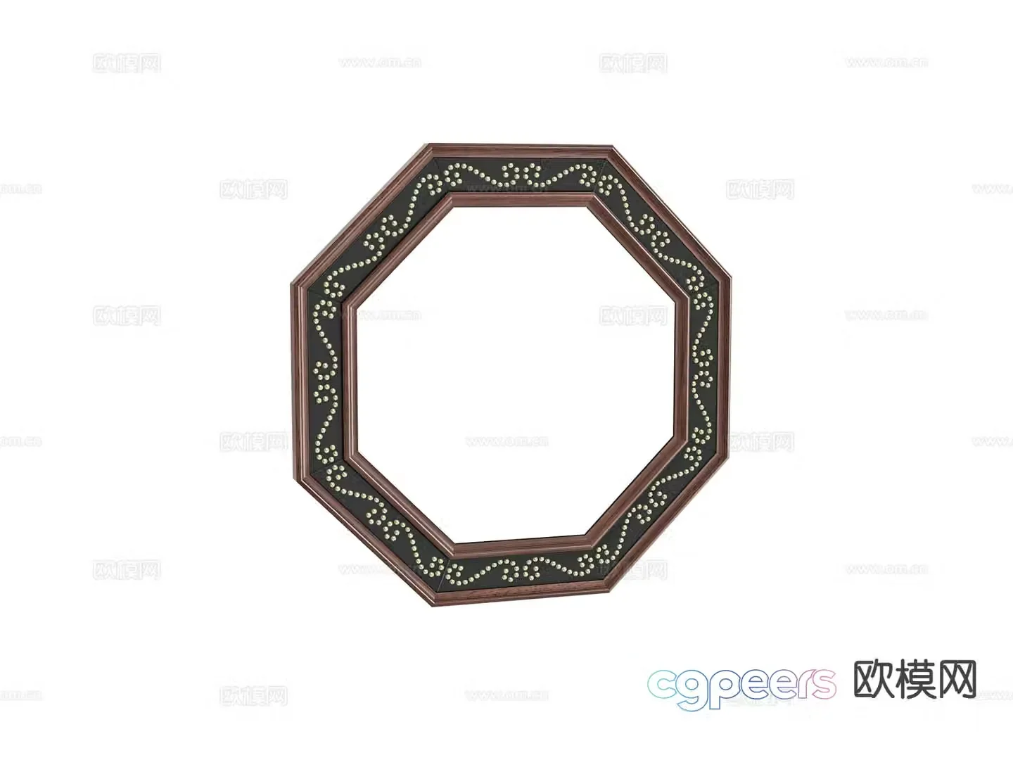 Entrance mirror mirror hanging mirror 3d model