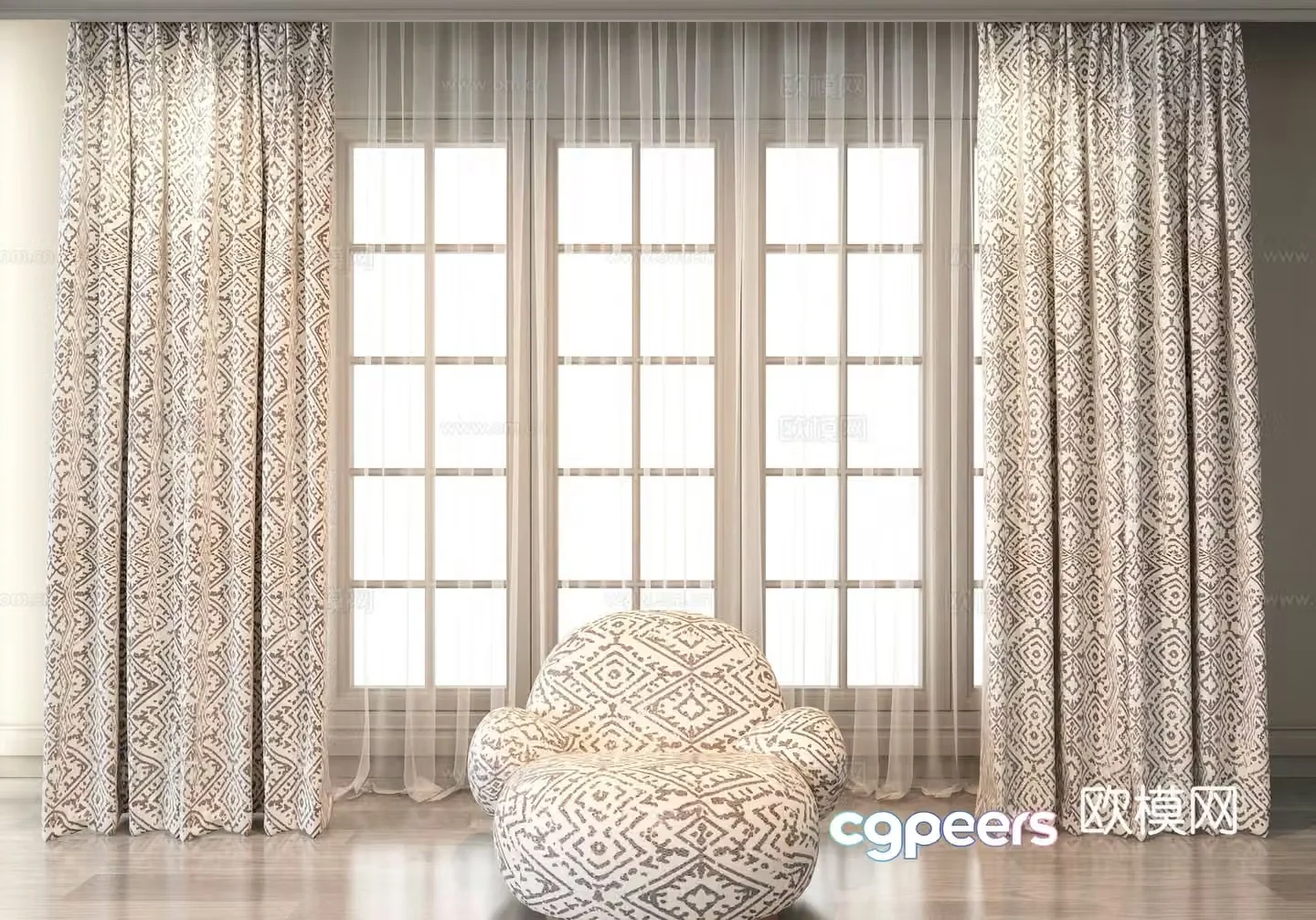 3D model of pillow