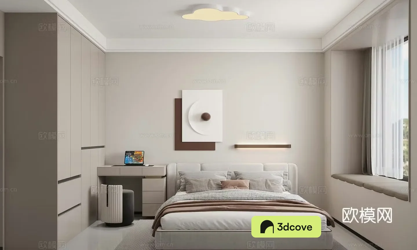 Modern bedroom