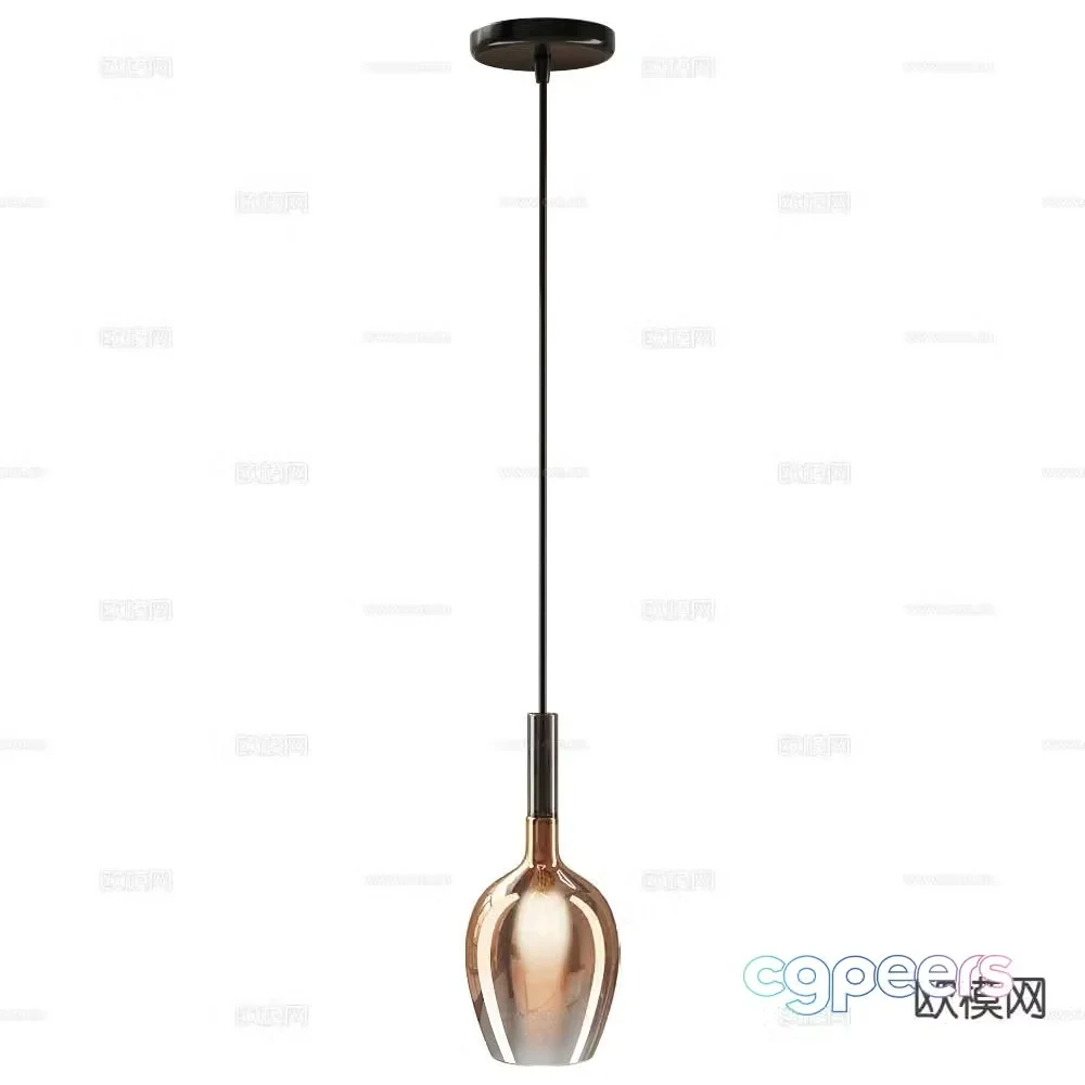 Italamp chandelier 3d model