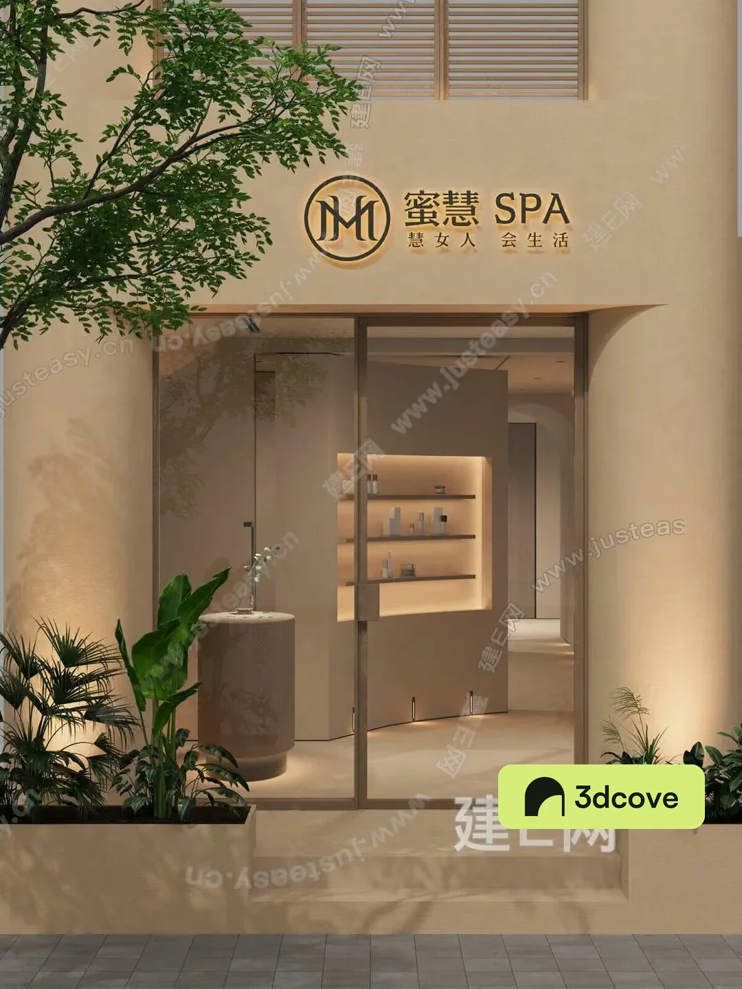 A Spa Storefront