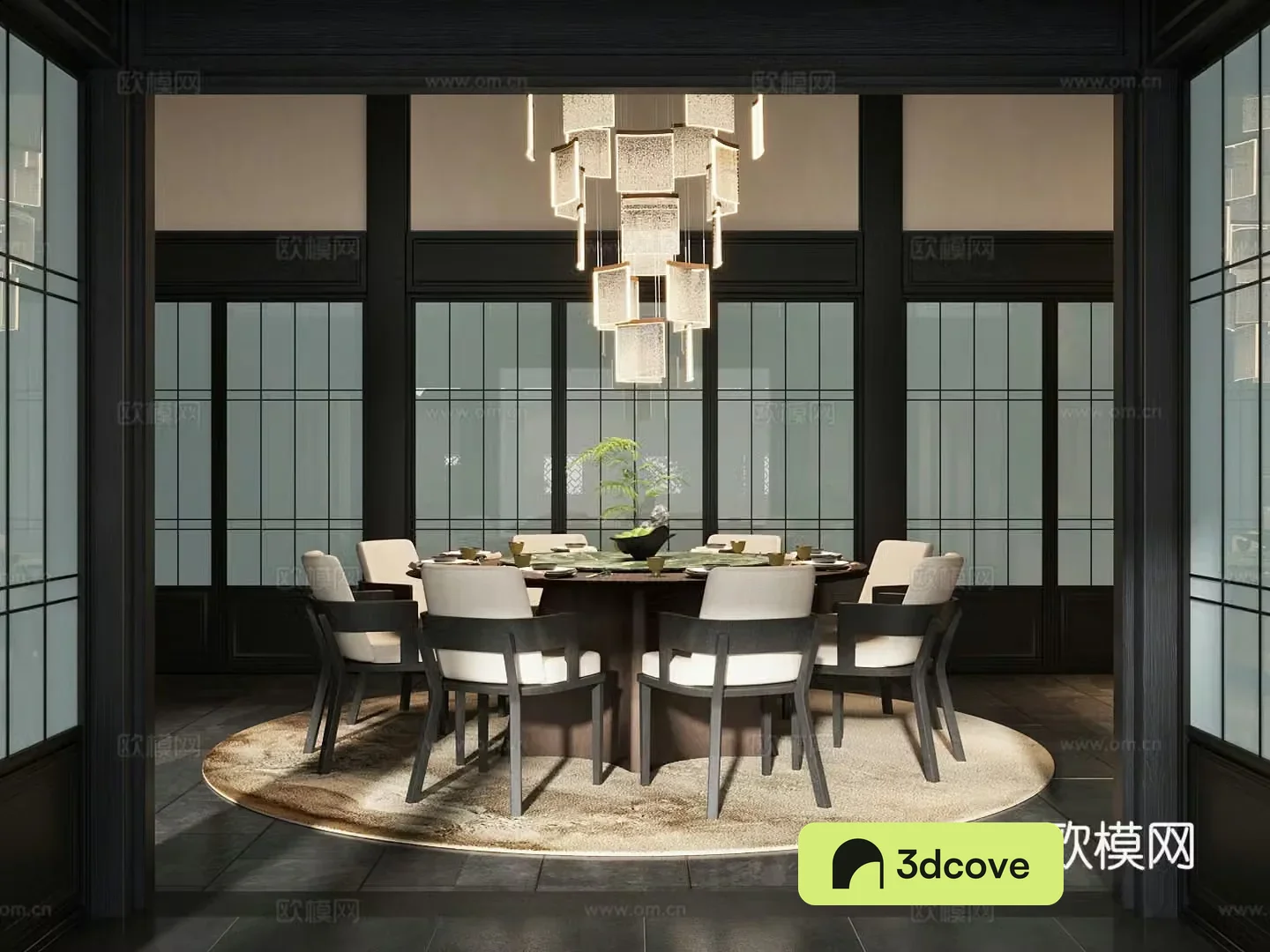 New Chinese restaurant private room