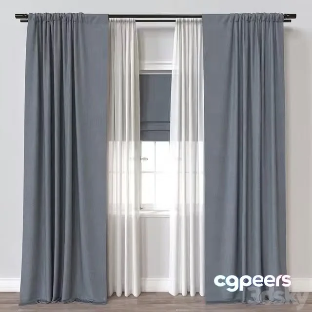 3ds Max Free – Curtain A299