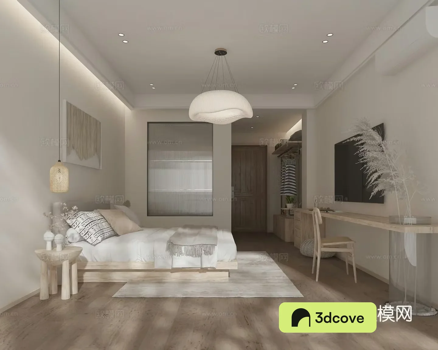 Modern B&B Bedroom