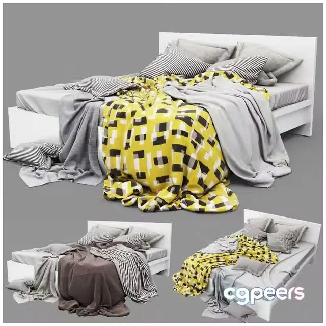 3ds Max Free – Bed 03
