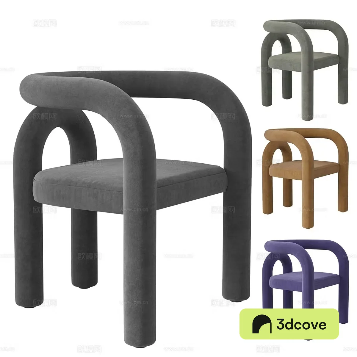 Modern Italian ACIA lounge chair