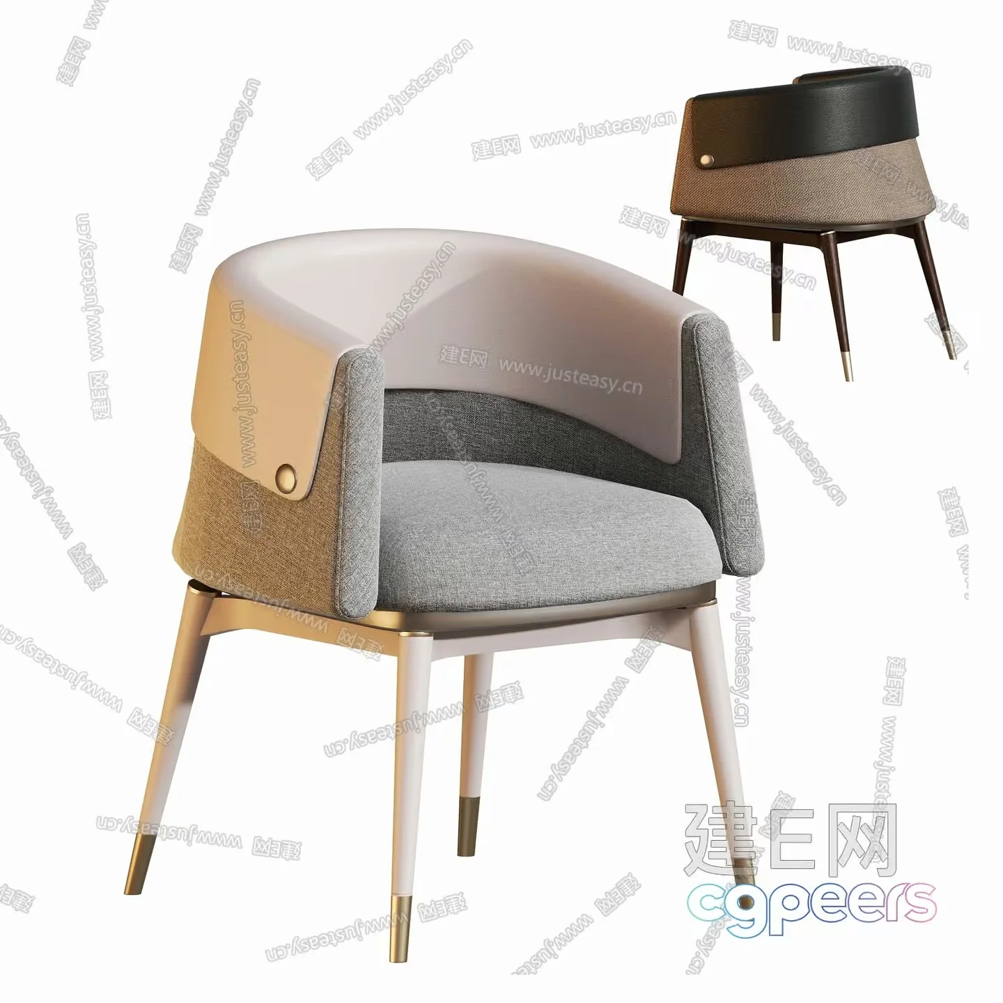 Modern Office Chair 3D Model – 14236 – CORONA Render