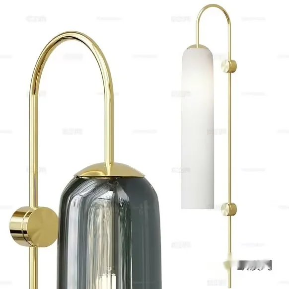 Gold Light Fixture 3D Model – 22787 – VRAY Render