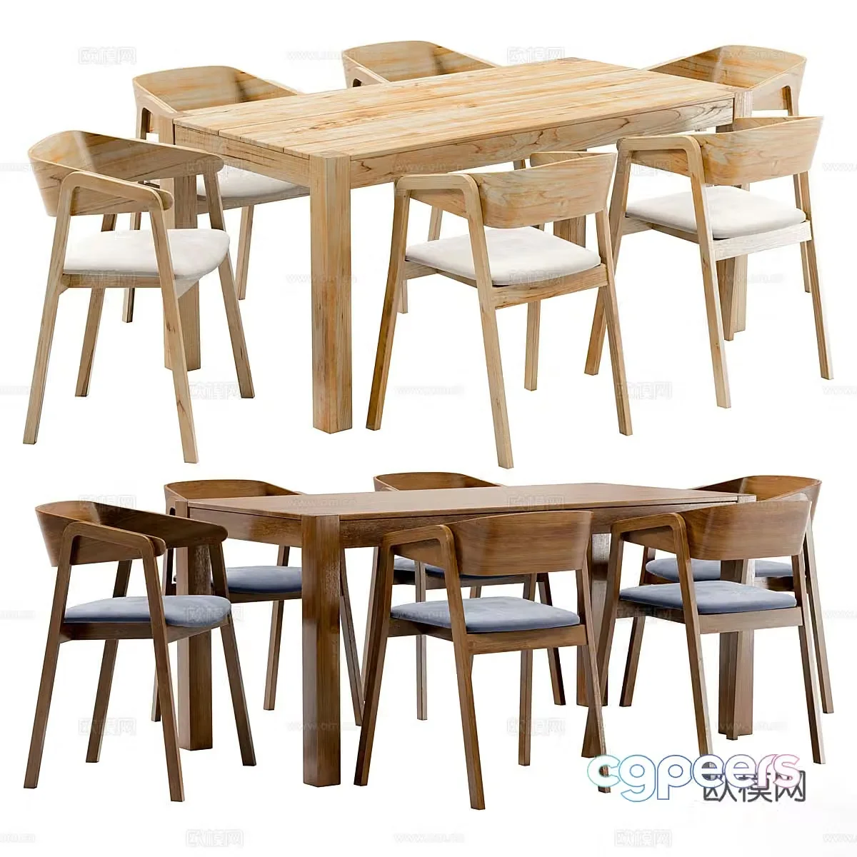 Dining table 3d model