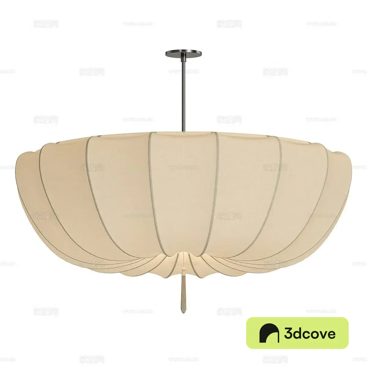 Wabi Sabi art chandelier