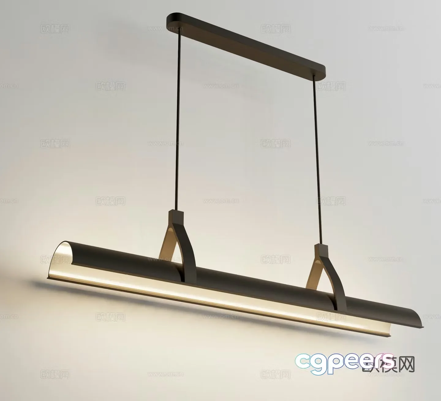 Modern Chandeliers Long-shaped Chandeliers Restaurant Chandeliers Front chandeliers 3D Model