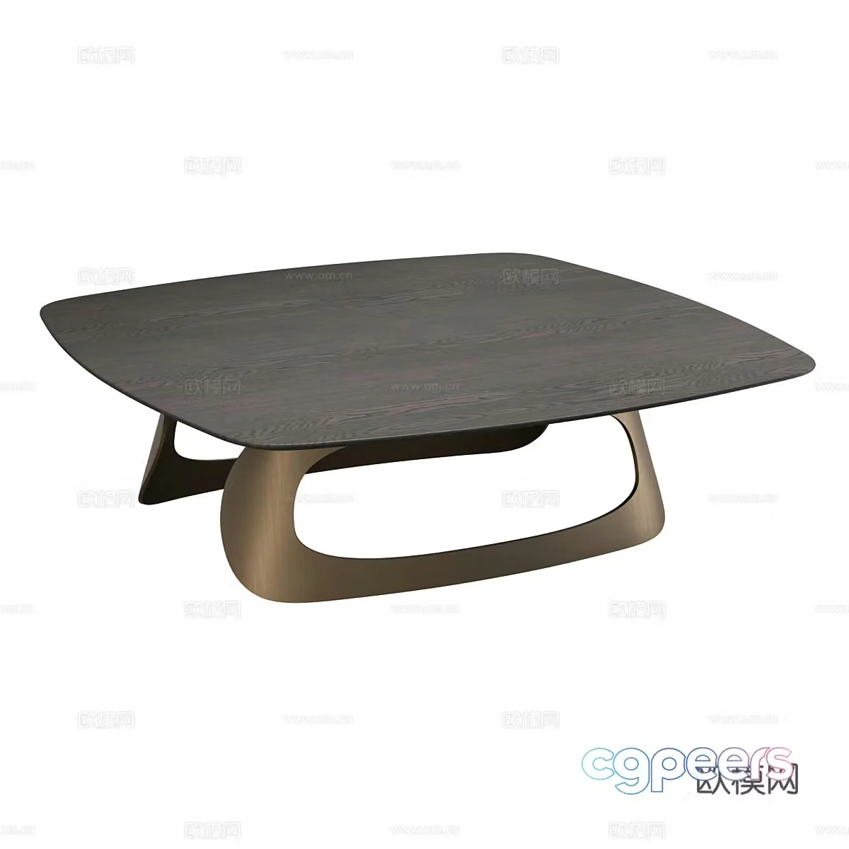 Light luxury tea table Simple tea table Minimalist tea table Round tea table Wooden tea table Art tea table 3D model