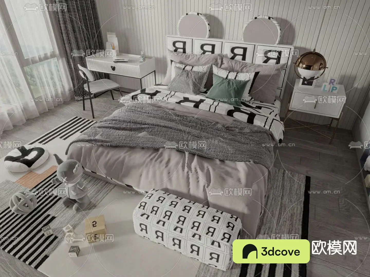 Modern children’s bed