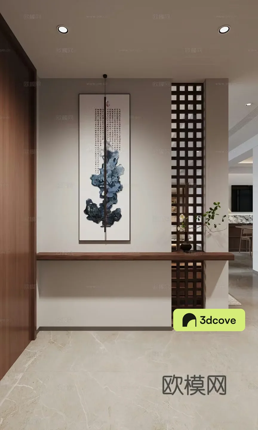 New Chinese style home entry