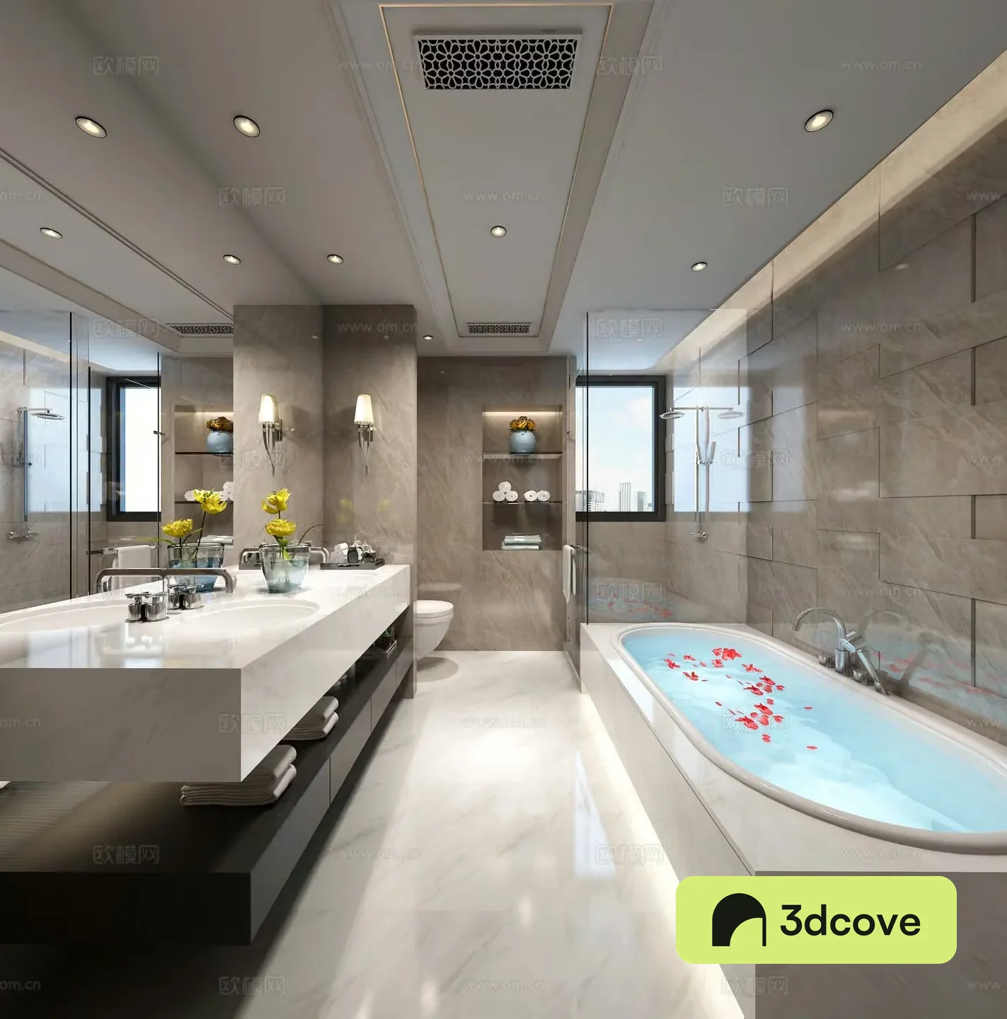 Modern bathroom