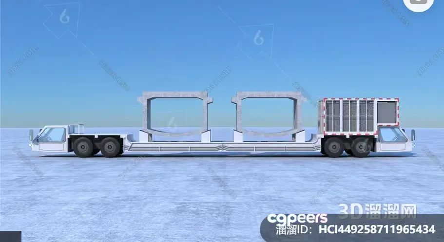 White Wedding Limo 3D Model – 7199 – VRAY Render