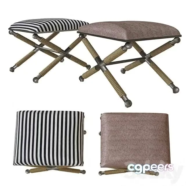 3ds Max Free – Small Bench _Uttermost