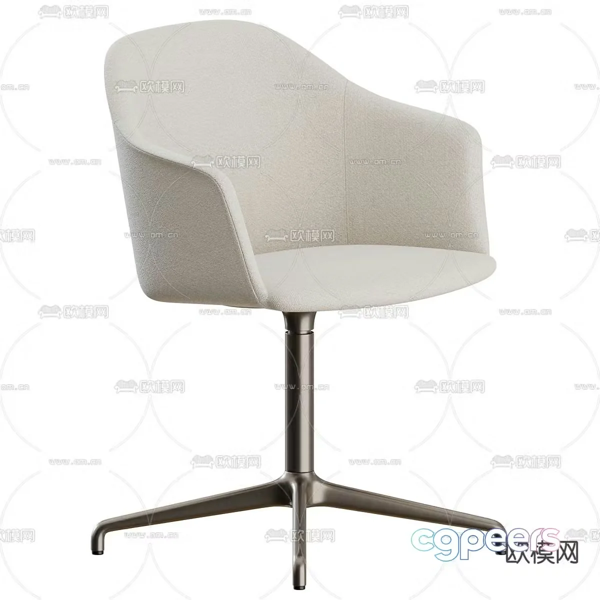 Negotiation chair office chair 3d model