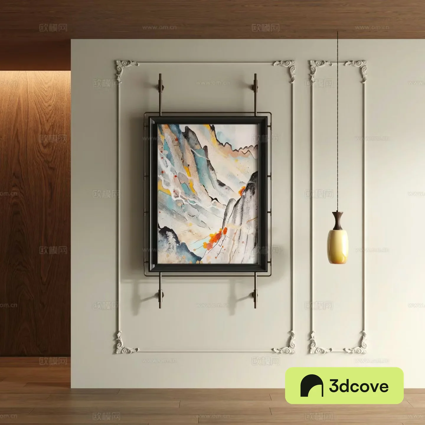 New Chinese style landscape painting decorative painting