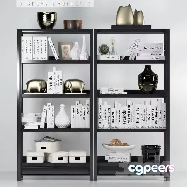 3ds Max Free – DISPLAY CABINET