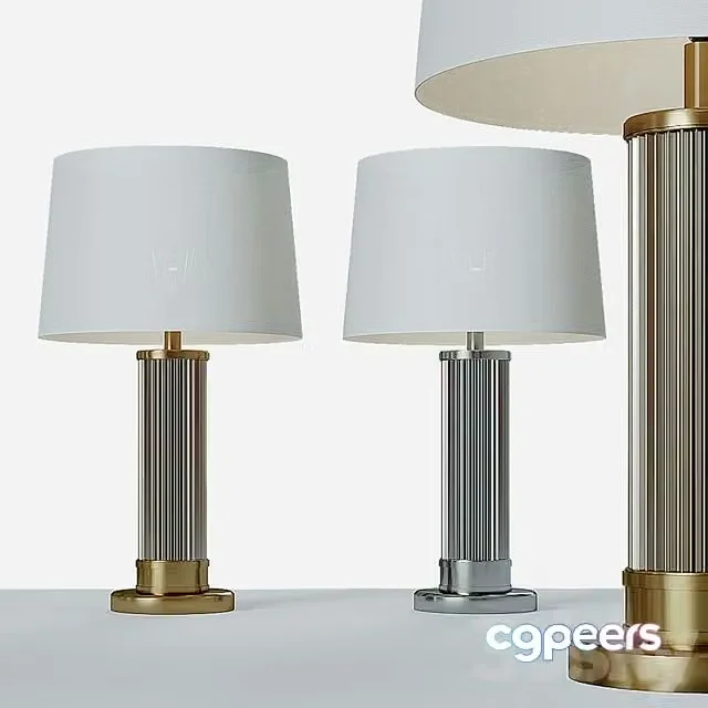 3ds Max Free – Ralph Lauren Ribbed Console Lamp